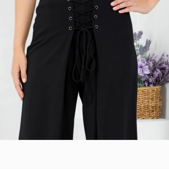 H.P.  WIDE LEG PANTS - Picture 3 of 3